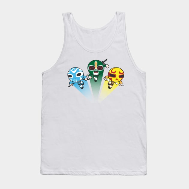 3 Ninjas Puff Back Tank Top by mattsinor